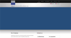 Desktop Screenshot of multigroup.ch